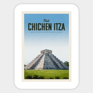 Visit Chichen Itza Sticker